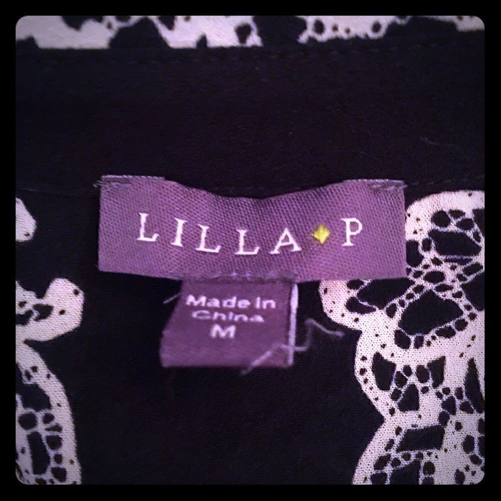 New! LILLA P Luxury  2 Layer shirt Dress‎ - Picture 6 of 6